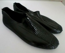  Gummi-/Kunststoffschuhe Bade-/Wasserschuhe Schwimmschuhe Schwarz Gr.-38 NEUWARE