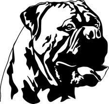 Bullmastiff aufkleber - aufkleber,