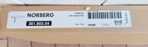 Ikea norberg wandklapptisch - norberg,