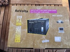 ReVolta RV-3000 Spannungswandler 110V ↔ 220V – 3000 Watt, gebraucht, top Zustand
