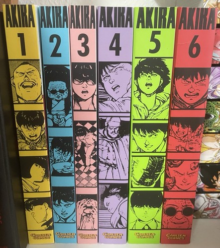 Akira manga komplettset 6 - komplettset, 1-6