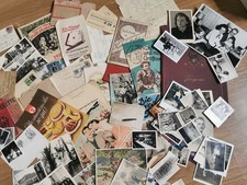 Konvolut Dokumente, z.T. sehr alt, Fotos, Prospekte, Ausweise aus Nachlass