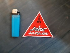 Raven All for One Patch Aufnäher Gestickt Embroidered Heavy Metal NWOBHM Mint