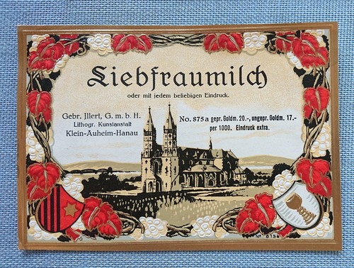 Altes weinetikett - altes,