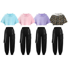 Kinder Trainingsanzug Hoodie Sportanzug Set Hausanzug Sweatjacke Sport Langarm