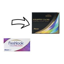 Aus FreshLook Color Blends werden Air Optix Colors (Monatslinsen / 2 St) - Werte
