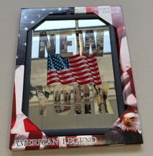 12  x Spiegel New York * Wandspiegel Partykeller Geschenk Idee Ladenauflösung,.