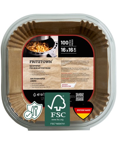 100x backpapier air fryer - backpapier,