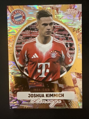 Joshua kimmich topps lineage - topps,