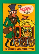 WIPA Mosaik Digedags Nr. 80 Berliner Geschichten Hannes Hegen original