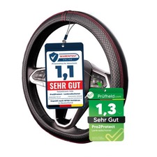 [2X Test SEHR GUT ] Pro2Protect Lenkradbezug Leder Lenkradschoner Lenkrad Bezug