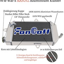 2-Reihig Aluminium kühler