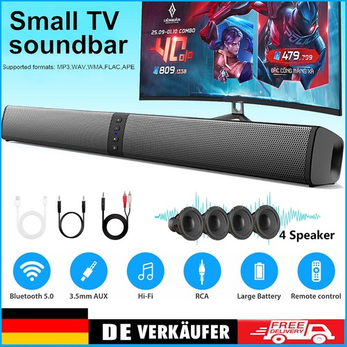 Bluetooth soundbar sound - tv-pc,