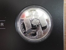 Kanada 1 Dollar 2005 • 40 Jahre Flagge • 99,99 % Silber • RCM + Zertifikat