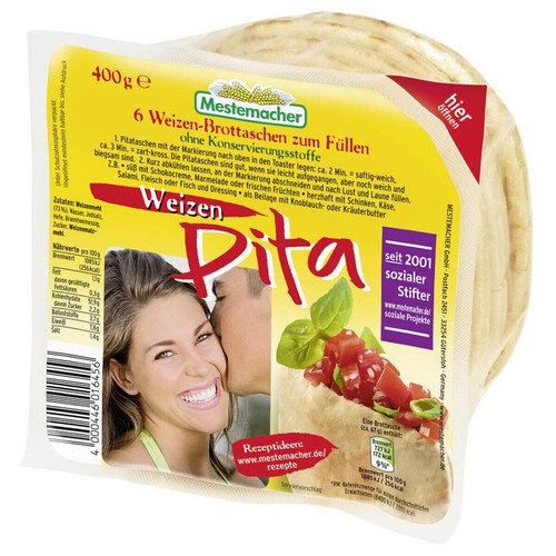 Mestermacher pitataschen - mestermacher,