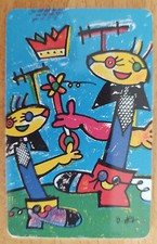 Telefonkarte 12 DM - PD 1 96  - "Künster Ottmar Alt / Sternzeichen Zwillinge"