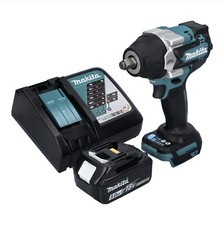  Makita DTW 700 RT1 Schlagschrauber 18 V 700 Nm 1/2" XPT + 1x Akku 5 Ah + Lader