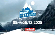 20% Rabattcode Gutschein Bergfestival Saalbach 05.12.25-06.12.25