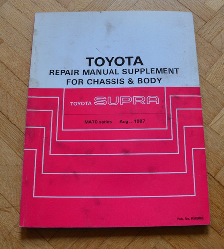 Toyota supra ma70 repair - toyota,