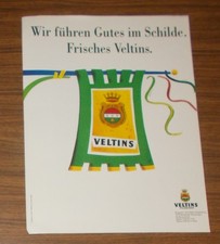 Seltene Werbung VELTINS - Wir