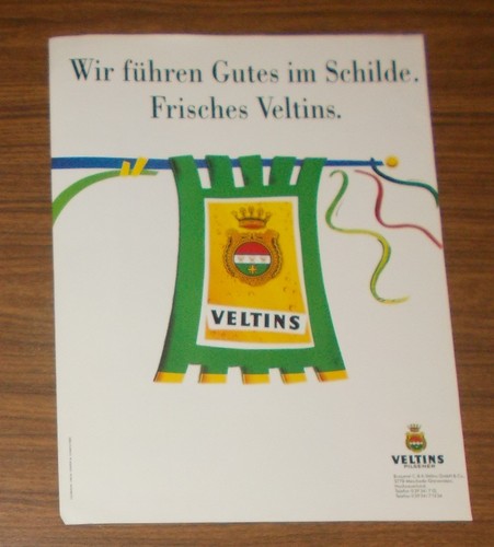 Seltene werbung veltins wir - werbung,