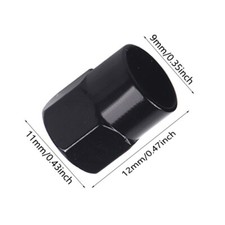 4x Ventilkappe Alu Abdeckung