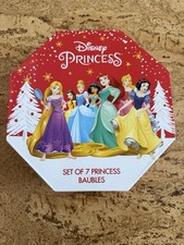 7 Disney Princess Christbaum Kugeln Tannenbaum Prinzessinnen Weihnachten