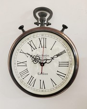 38,1 cm große, handgefertigte, neue, einzigartige römische Wanduhr im...