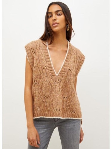 Women liu vest grey alpaca - grey,