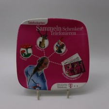 Ornamin Zahlteller / Wechselgeldschale Werbung Deutsche Telekom / Telefonkarten