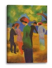 Kunstdruck August Macke - Dame