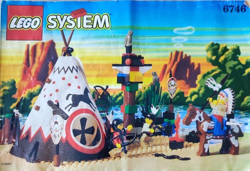 Lego western chief tepee - western:, chief's