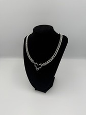 Halskette Gothic Techno Herz