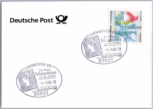 Sonderstempel hannover 2000 - sonderstempel,