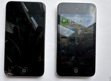 2x Apple A1367 Ipod Touch 4. Generation 4th Gen Schwarz 32GB Konvolut defekt 