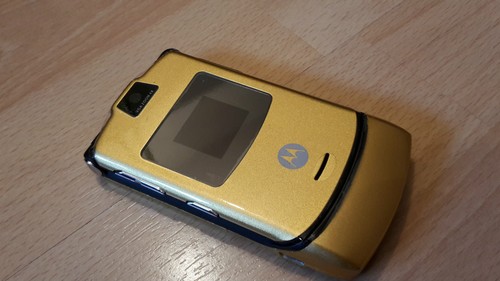 Motorola razr gold - motorola, v3