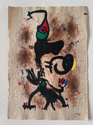 Joan miro zeichnung - miro, (handmade)