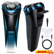 Elektrorasierer Herrenrasierer Akku Rasierer Nass Trocken Rasierapparat