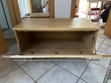 Fernseher Unterschrank Buche Vollholz auf Rollen