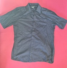 Schwarzes Hemd Herren, Langarm, Größe L, H&M, Knöpfe