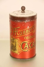 Antike kleine Blechdose