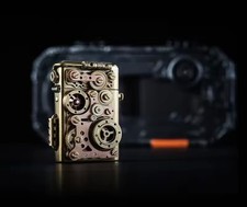 Zorro Feuerzeug Sturmfeuerzeug Mechanik Kupfer Benzinfeuerzeug Feuerzeug Box 