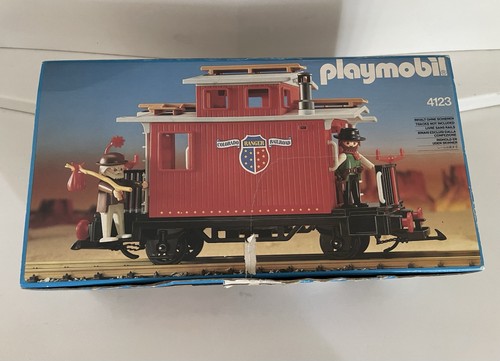 Playmobil western 4123 caboose - western,