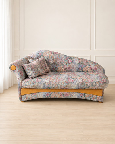 Vintage chaiselongue mit - chaiselongue,