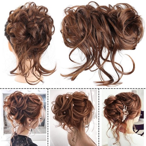 Langer chignon haardutt - 20, cm