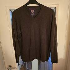 Finshley&Harding Pullover L ☆braun☆mit Kaschmir☆guter Zustand ☆