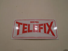 TELEFIX Weigl Gabel Tire Aufkleber Sticker Decal Logo Schriftzug Racing frame