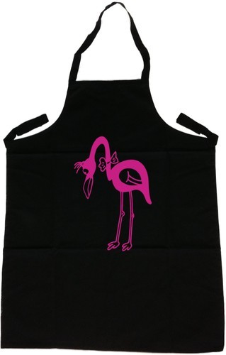Flamingo schürze - flamingo,