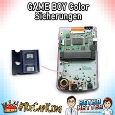 2x Sicherungen (F1 & F2) für Game Boy Color Mainboard - GBC Platine