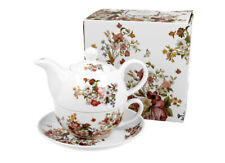 DUO FLORAL Tasse mit Teekanne